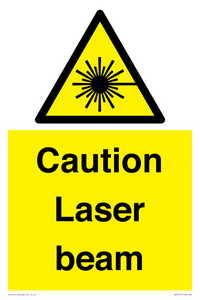 Caution Laser beam
